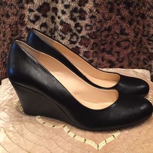 Jessica Simpson Shoes - Jessica Simpson, black wedge heels, 7.5 Jessica Simpson Shoes - Jessica Simpson, black wedge heels, 7.5